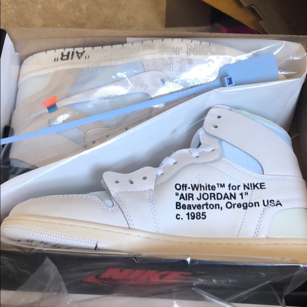 Air Jordan 1 white off white NEW
